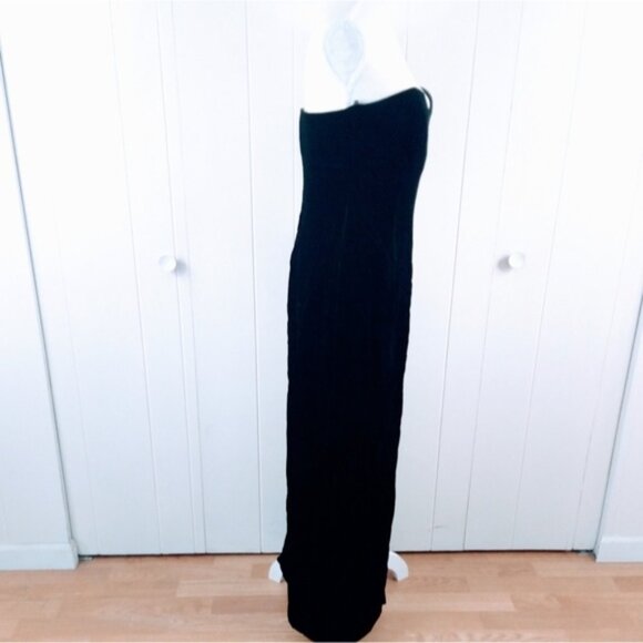 Vintage velvet gown - Picture 4 of 8